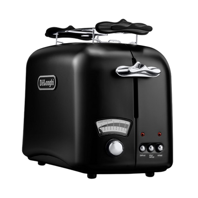 Delonghi Argento 2 Slice Toaster - Black