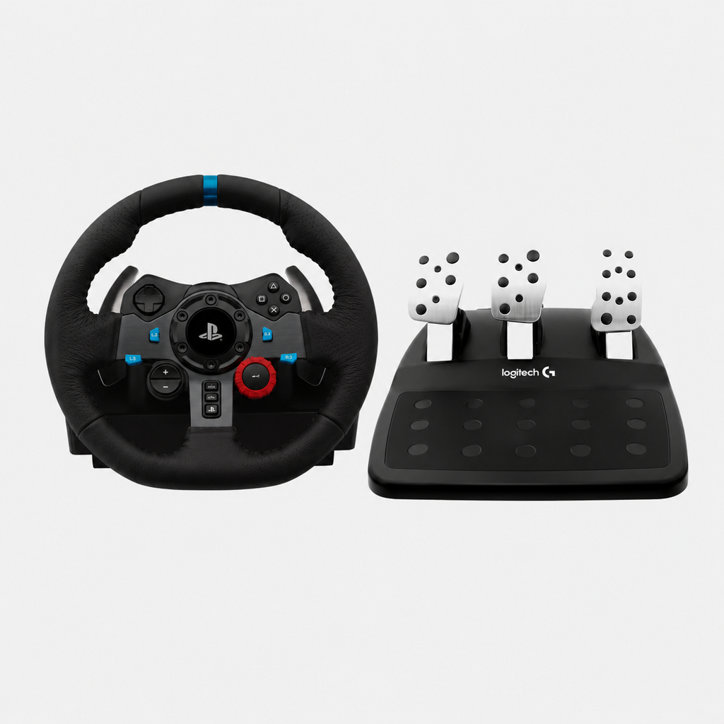 Logitech G29 Driving Force Racing Wheel and Floor Pedals, PS5,PS4,PC,Mac
