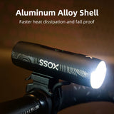 XL1200 Rechargeable Bike Headlight 1200 Lumens Black-2