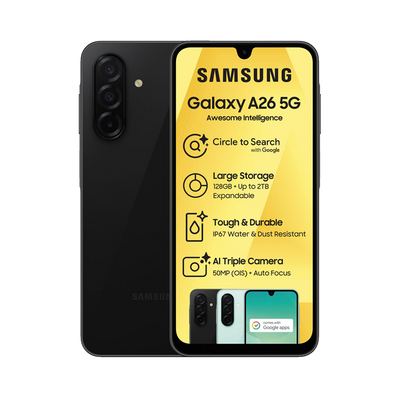 Samsung Galaxy A26 5G – Black