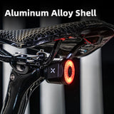 Tail Light Auto Brake Sensing Bicycle Rear Light Black-4