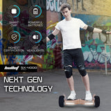 NNEDSZ BULLET SX-4000 Hoverboard Scooter, 8.5" Wheels, 700W Brushless, Superior Self Balancing System, UL Certified, LED Lights, Carry Bag, Bronze