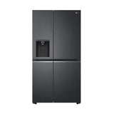 LG Side by Side Fridge 611L – Matte Black